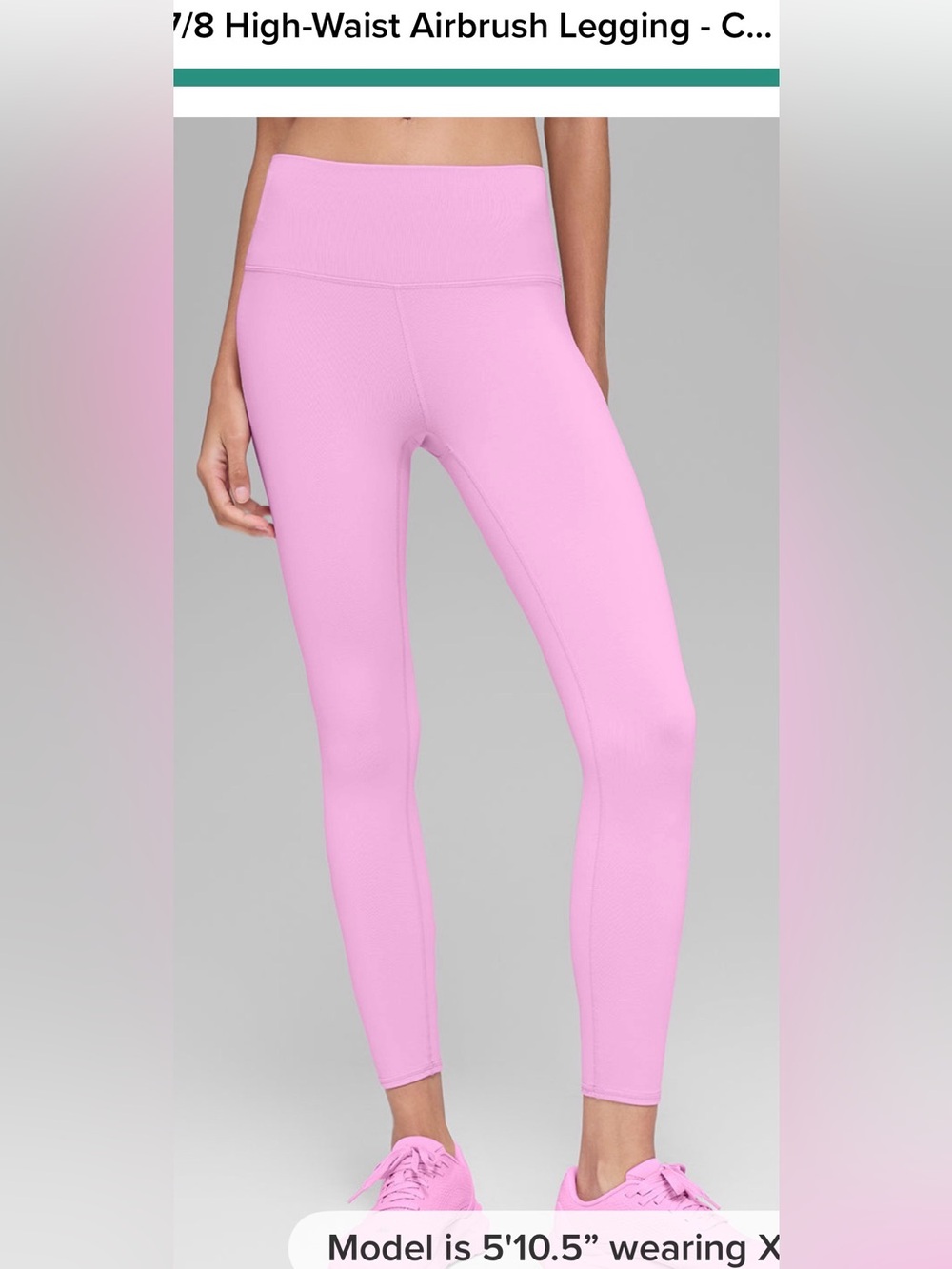 ALO Yoga 7/8 High-Waist Airbrush Leggings